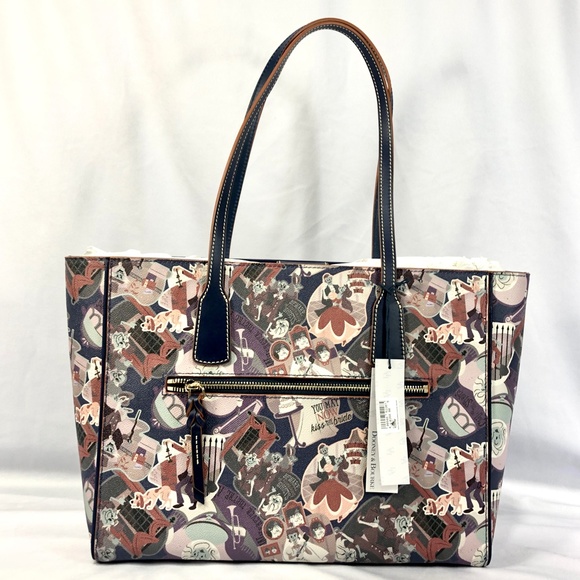 Disney Parks Dooney & Bourke The Haunted Mansion Satchel Purse Bag (A) - NEW - Picture 2 of 5